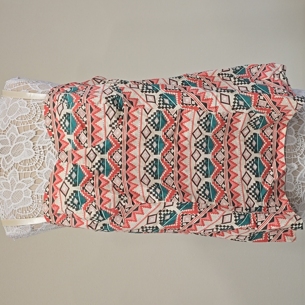 Torrid Southwest Navajo Print Bodice Tank Top Sz 3